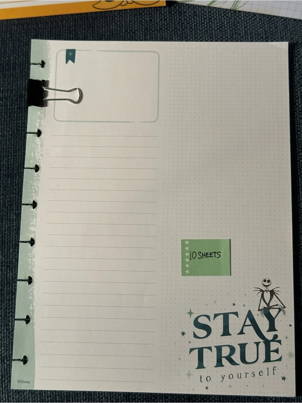 Disney Happy Planner Classic Filler Paper Bundle